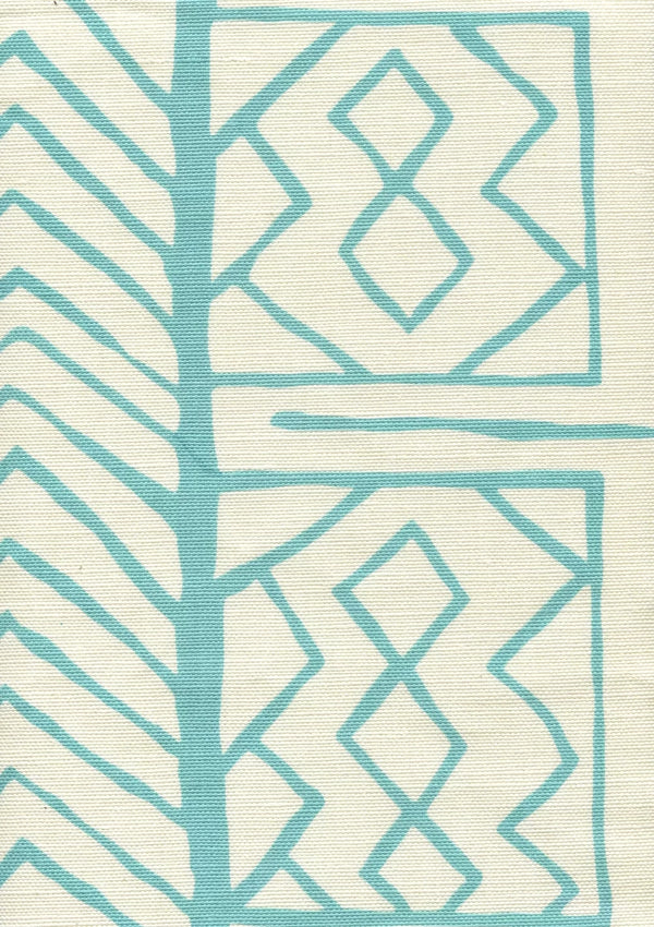 Turquoise on Tint Wallcoverings | Alan Campbell