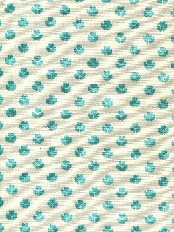 Turquoise on Tint Wallcoverings | Alan Campbell