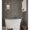 Uinta Taupe Wooden Planks Wallcovering | Jeffrey Stevens - Image 3