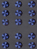Umbrellas Midnight Wallcovering | FallingStar Studio