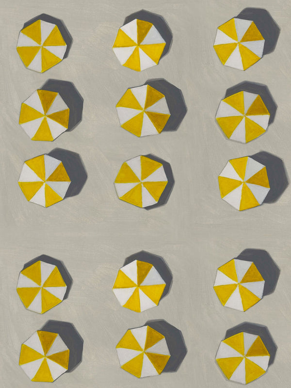 Umbrellas Twelve Noon Wallcovering | FallingStar Studio
