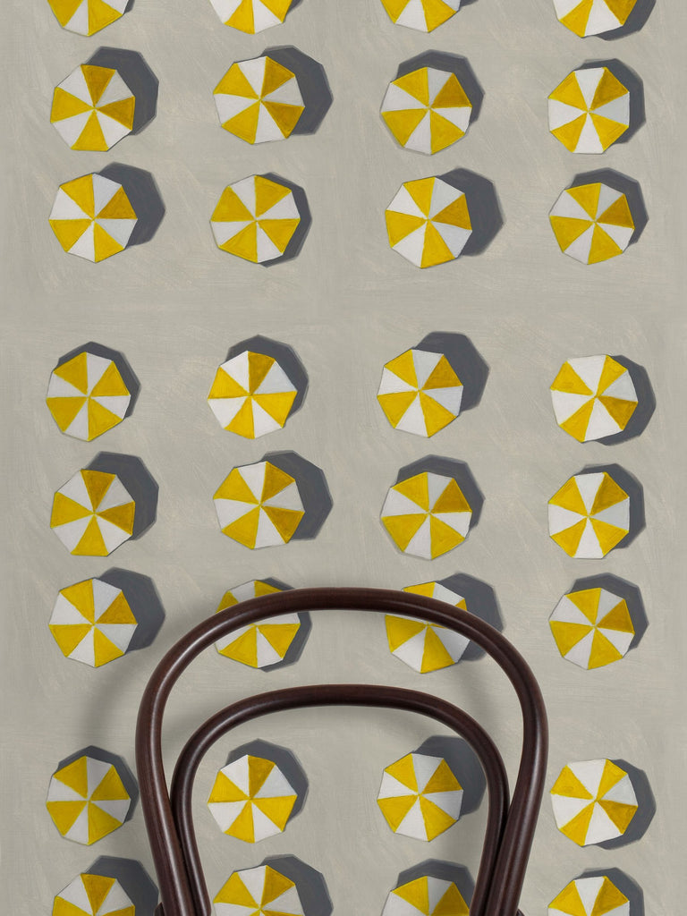 Umbrellas Twelve Noon Wallcovering | FallingStar Studio