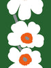 Unikko 60 - Mural White On Green - Image 3