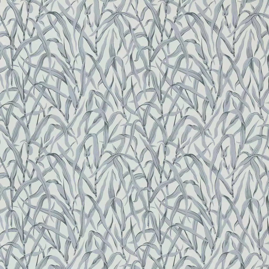V&A Ornamental Grasses Pewter Wallpaper - Image 3