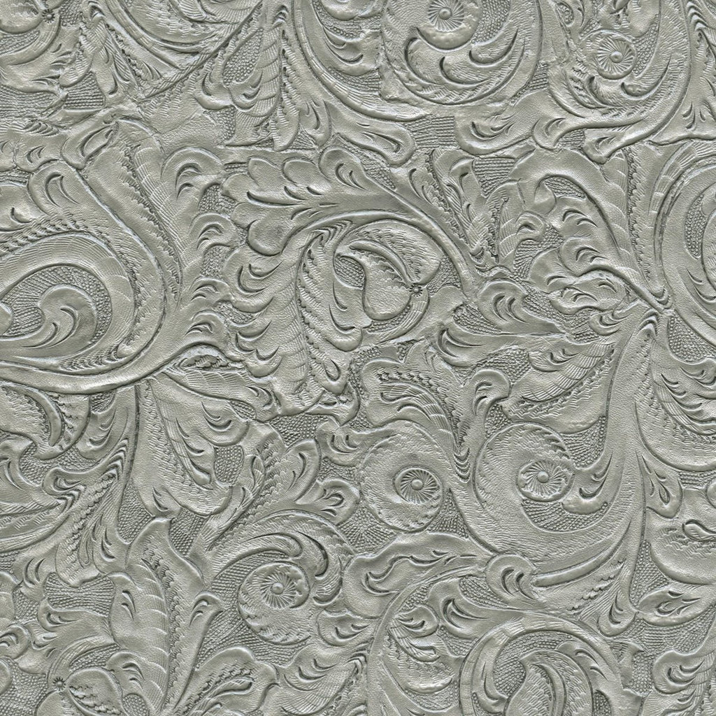 Vizcaya Silver Cloud  Wallpaper (Va25-92) | Koroseal Type 2 Vinyl | Koroseal