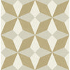 Valiant Gold Faux Grasscloth Mosaic Wallcovering | Jeffrey Stevens - Image 3