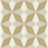 Valiant Gold Faux Grasscloth Mosaic Wallcovering | Jeffrey Stevens - Image 1