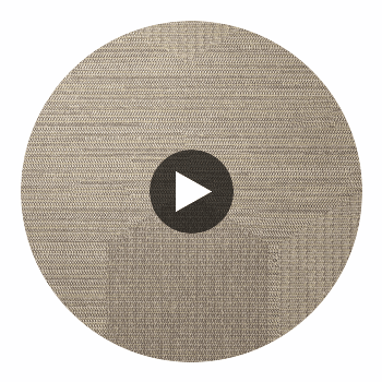 Varick Durable | Hollywood Fabric Circular Swatch | Hollywood Wallcoverings