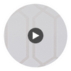 Vaticano Durable Vinyl | Hollywood Wallcoverings Circular Swatch | Hollywood Wallcoverings