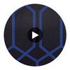 Vaticano Durable Vinyl | Hollywood Wallcoverings Circular Swatch | Hollywood Wallcoverings