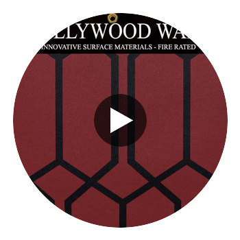 Vaticano Durable Vinyl | Hollywood Wallcoverings Circular Swatch | Hollywood Wallcoverings