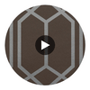 Vaticano Durable Vinyl | Hollywood Wallcoverings Circular Swatch | Hollywood Wallcoverings
