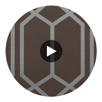 Vaticano Durable Vinyl | Hollywood Wallcoverings Circular Swatch | Hollywood Wallcoverings