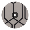Vaticano Durable Vinyl | Hollywood Wallcoverings Circular Swatch | Hollywood Wallcoverings