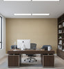 Velluto Wheat Metallic Grasscloth Wallcovering | Fentucci - office room setting