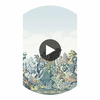 Verdure Tapestry Silk Pts&L | Cole & Son Circular Swatch | DW