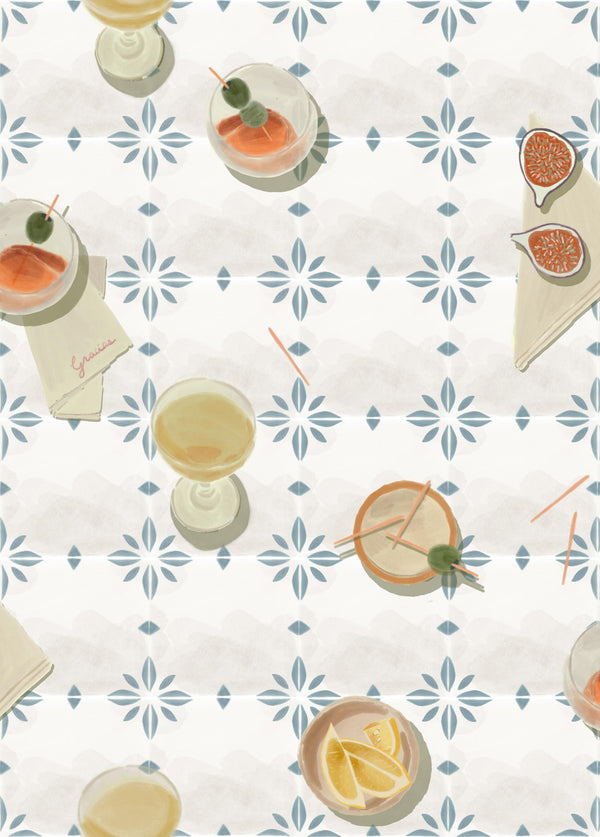 Vermut White Wallcovering | Tres Tintas
