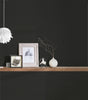 Heritage Charcoal Wallcovering | Versace - Room Setting 1