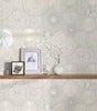 Art De La Table Silver Pink Wallcovering | Versace - Room Setting 1