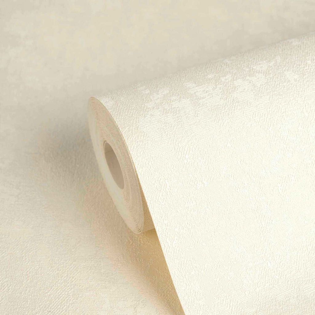 Palazzo No 12 Warm Cream Wallcovering | Versace - Room Setting 1
