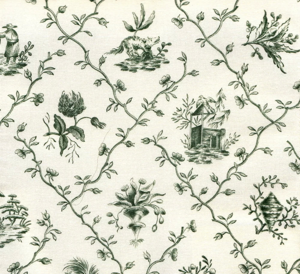 Pillement Toile, Vert