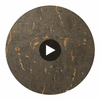 Verwood Type II Vinyl | Hollywood Wallcoverings Circular Swatch | Hollywood Wallcoverings