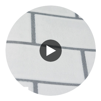 Vomera Porcelain Faux Tile | Hollywood Wallcoverings Circular Swatch | Hollywood Wallcoverings