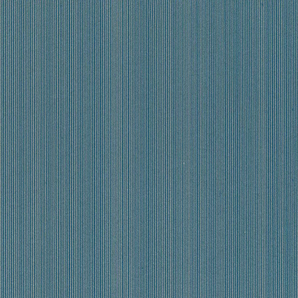 Toccata Stripe Vinyl Blue Wallpaper | Osborne & Little Europe