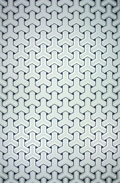 Trifid Chinese Key Beige Wallpaper | Osborne & Little Europe