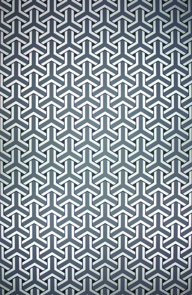 Trifid Chinese Key Blue Wallpaper | Osborne & Little Europe