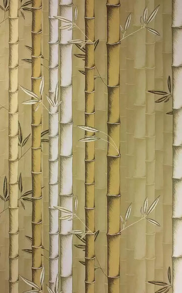 Bamboo Stalks Gold Wallpaper | Osborne & Little Europe