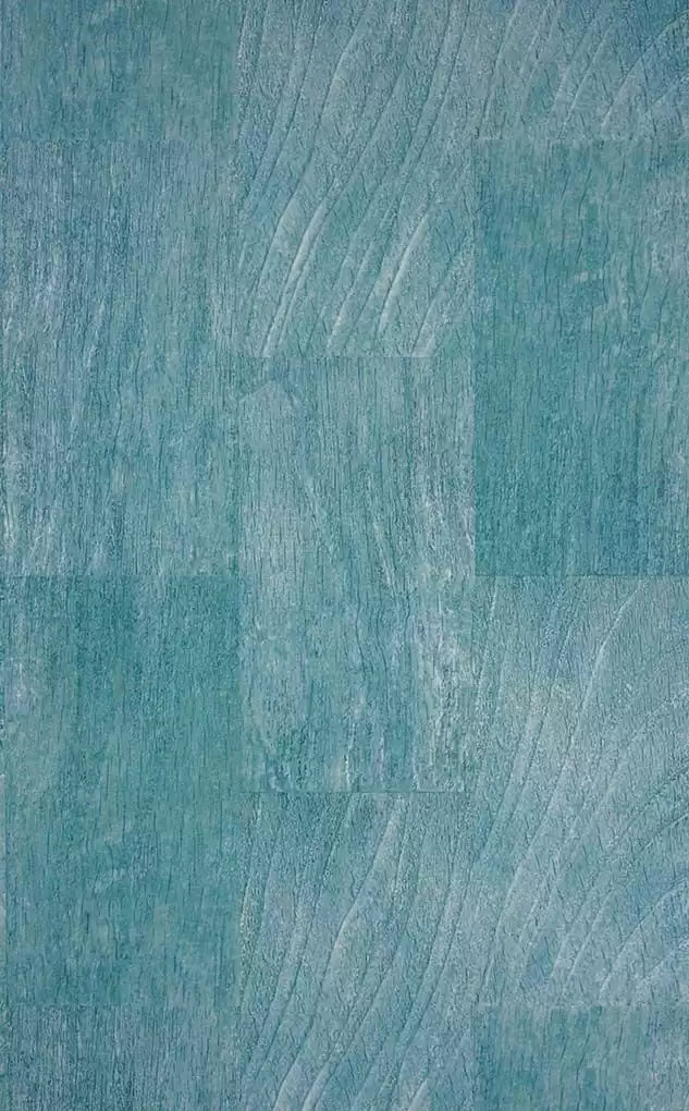 Cedar Wood grain Aqua Wallpaper | Osborne & Little Europe