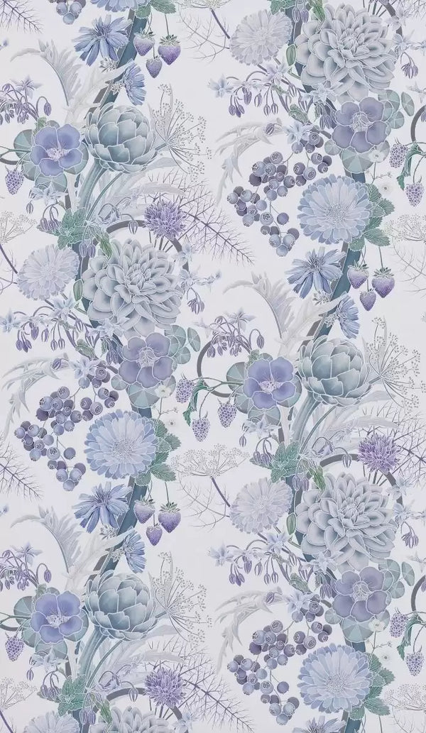 Carlotta Floral Purple | Osborne & Little Europe