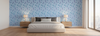 Adornado Blue Mauve Bedroom Room Setting