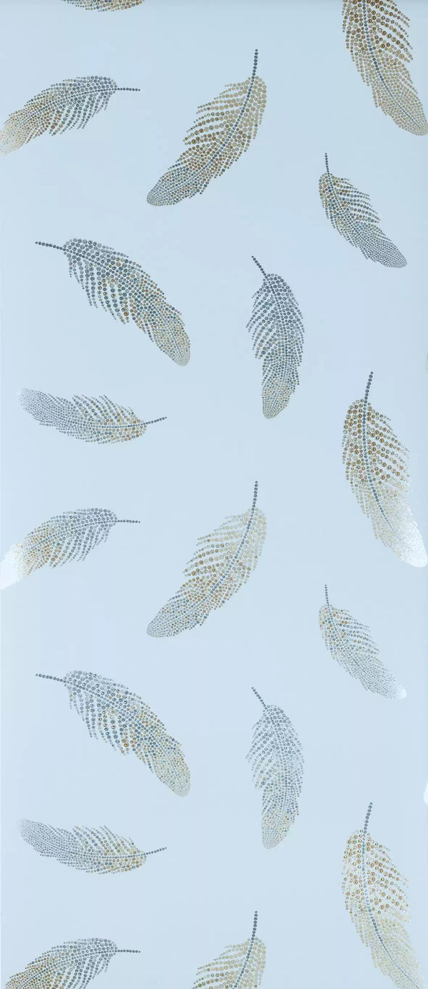 Adornado - Silver Gold Wallcovering | Osborne & Little