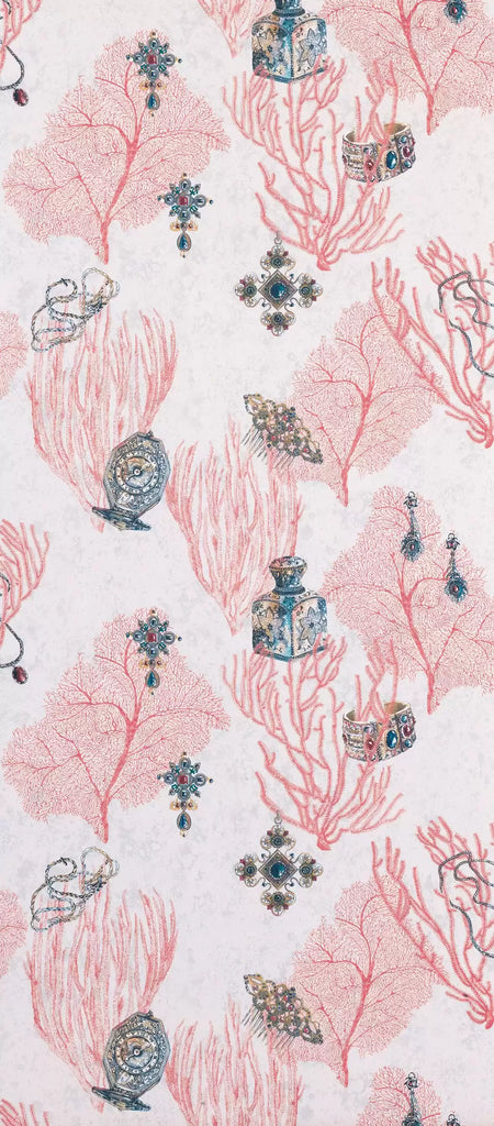 Coralino Under Water Pink Wallpaper | Osborne & Little Europe