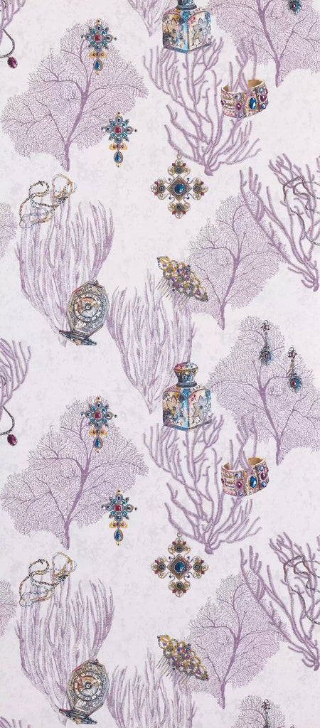 Coralino Under Water Purple Wallpaper | Osborne & Little Europe