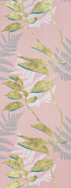 Feuille D'or Metallic  Wallpaper | Osborne & Little Europe