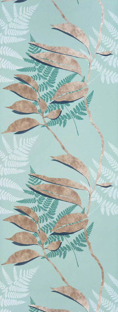 Feuille D'or Metallic  Wallpaper | Osborne & Little Europe