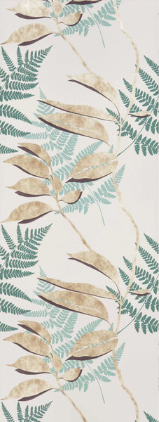 Feuille D'or Metallic  Wallpaper | Osborne & Little Europe