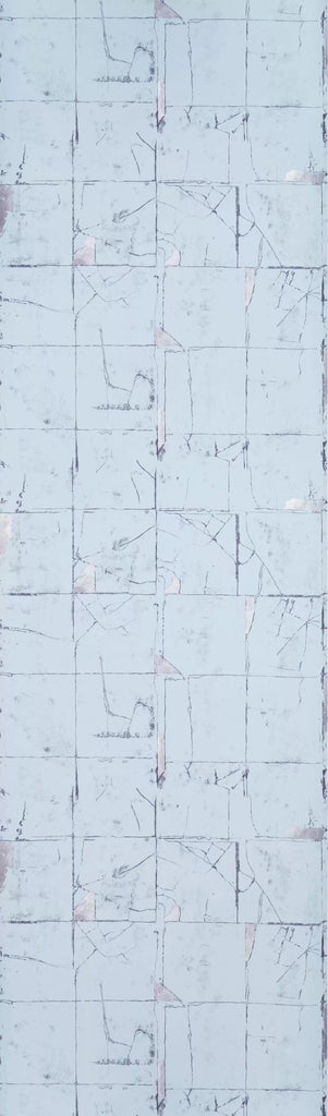 Faenza Crackle Tile Blue | Osborne & Little Europe