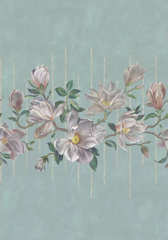 Magnolia Frieze Floral Panel | Osborne & Little Europe