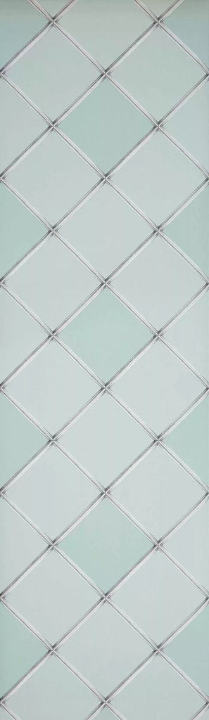 Palm House Trellis Aqua Wallpaper | Osborne & Little Europe