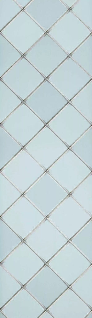 Palm House Trellis Blue Wallpaper | Osborne & Little Europe