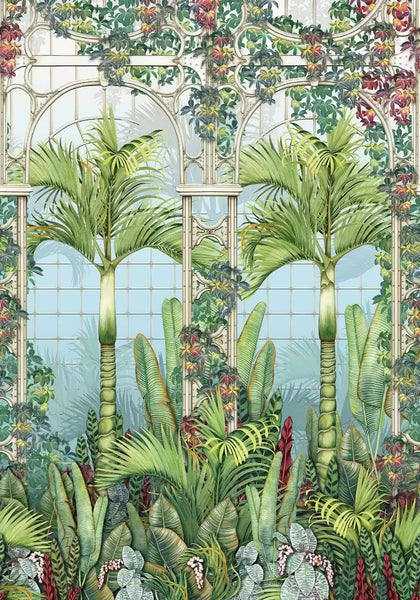 Palm House Panel  Wallpaper | Osborne & Little Europe