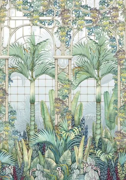 Palm House Panel  Wallpaper | Osborne & Little Europe