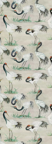 Cranes Cream Wallpaper | Osborne & Little Europe