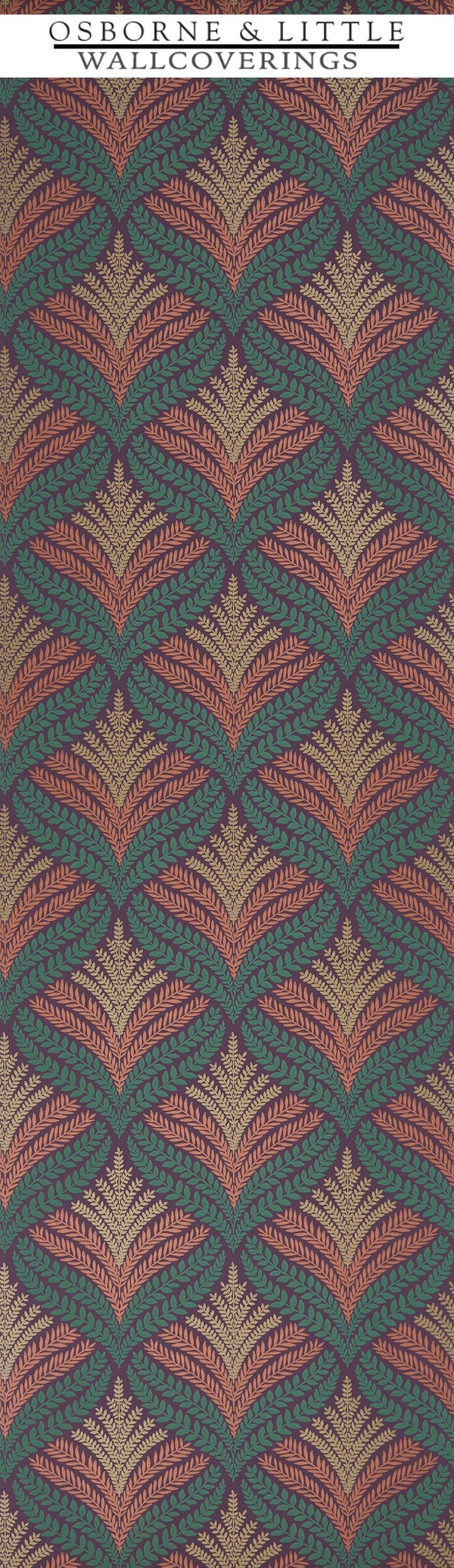 Osborne & Little Wallcovering #W7460-04