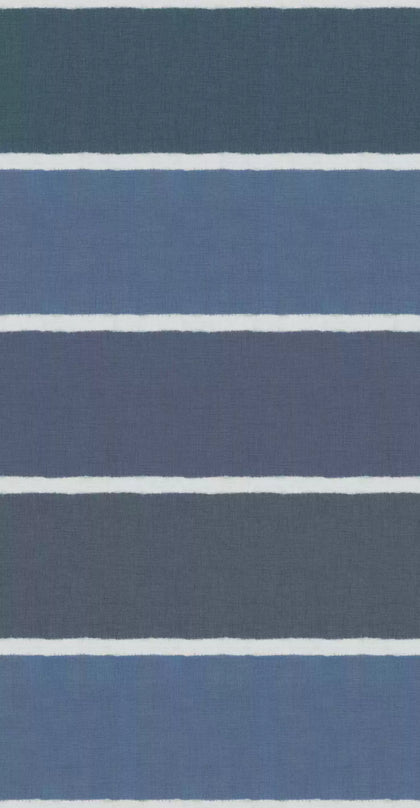 Kanoko Stripe Panel Blue | Osborne & Little Europe