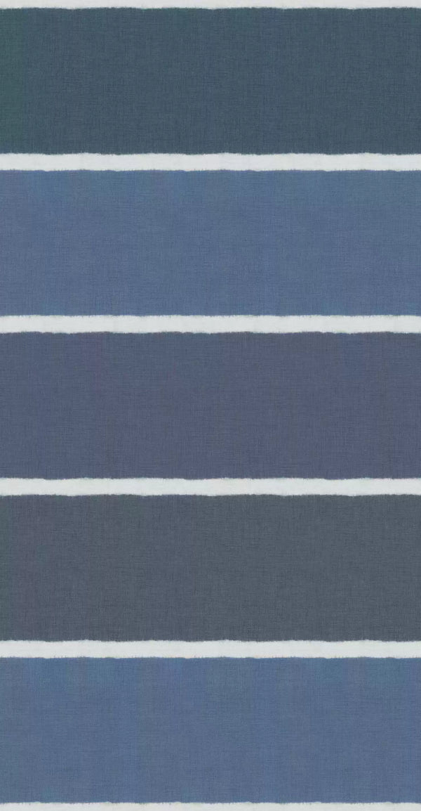 Kanoko Stripe Panel Blue | Osborne & Little Europe